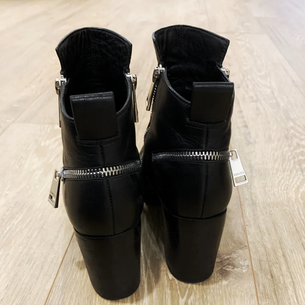 🐯 Kenzo Leather Boots 🐯 - Picture 3 of 5